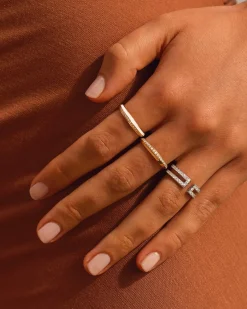 Bague Ariane Tilt Laque 3 mm^GEMMYO Sale