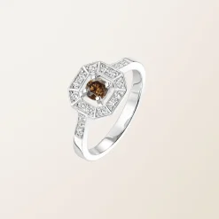 Bague Art Déco Rond 4 mm^GEMMYO New