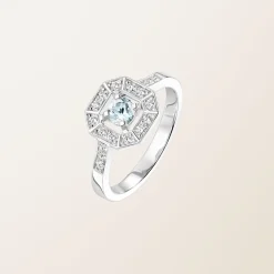 Bague Art Déco Rond 4 mm^GEMMYO Hot