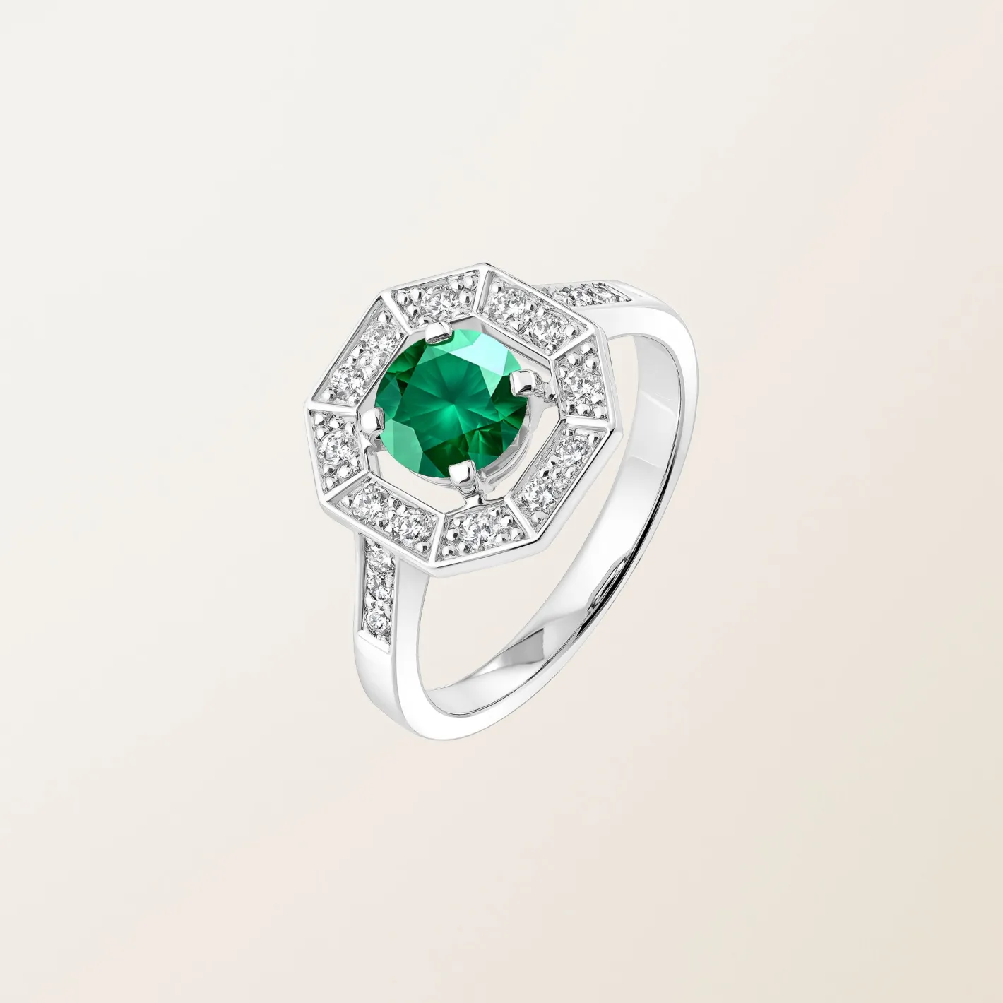 Bague Art Déco Rond 6 mm^GEMMYO Best