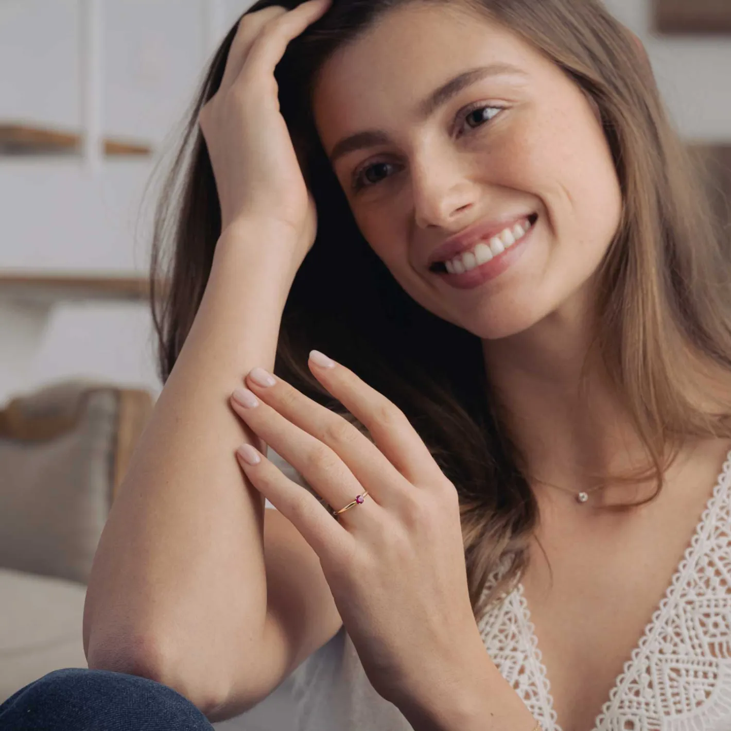 Bague Baby Lady^GEMMYO Fashion