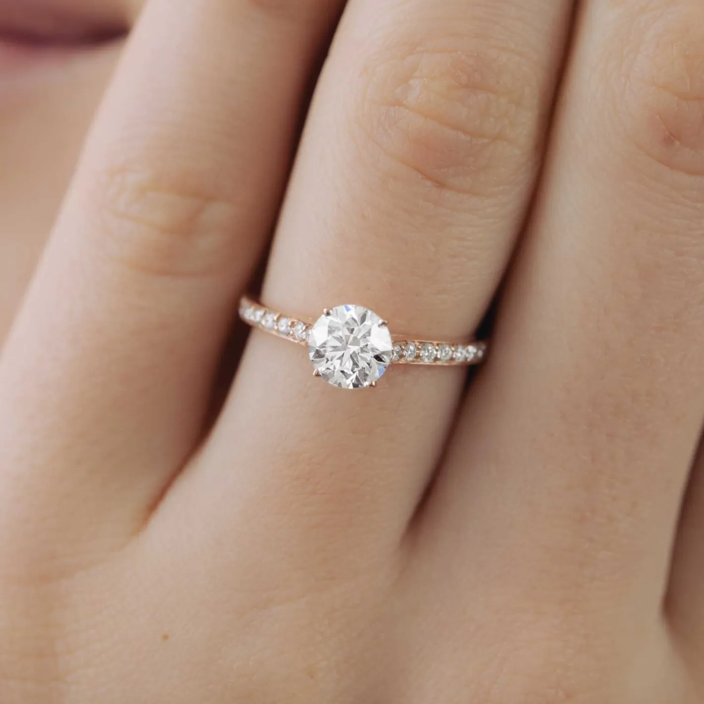 Bague Lady Pavée 1 ct^GEMMYO New
