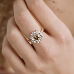 Bague Lefkos 6 mm Pavée^GEMMYO Fashion