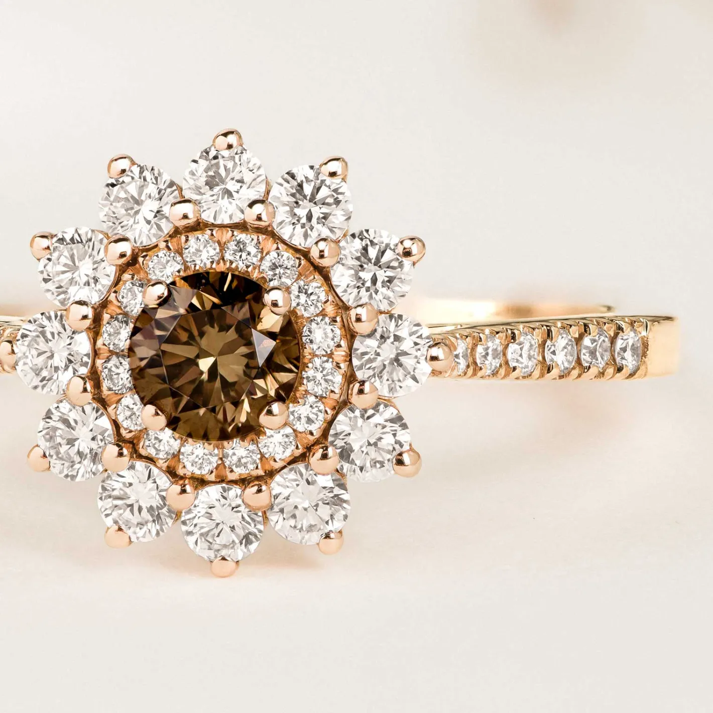 Bague Lefkos 4 mm Pavée^GEMMYO Best