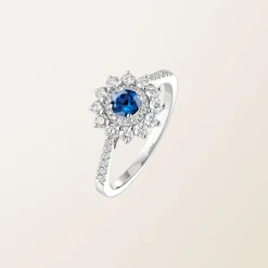 Bague Lefkos 4 mm Pavée^GEMMYO Clearance