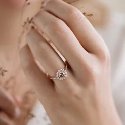Bague Lefkos 4 mm Pavée^GEMMYO Clearance