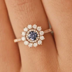 Bague Lefkos 5 mm Pavée^GEMMYO Clearance