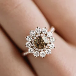 Bague Lefkos 6 mm Pavée^GEMMYO Online