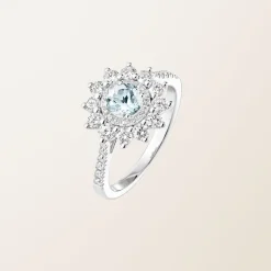 Bague Lefkos 5 mm Pavée^GEMMYO Best