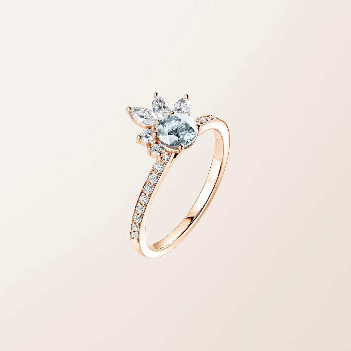 Bague Little EverBloom Pavée^GEMMYO Online