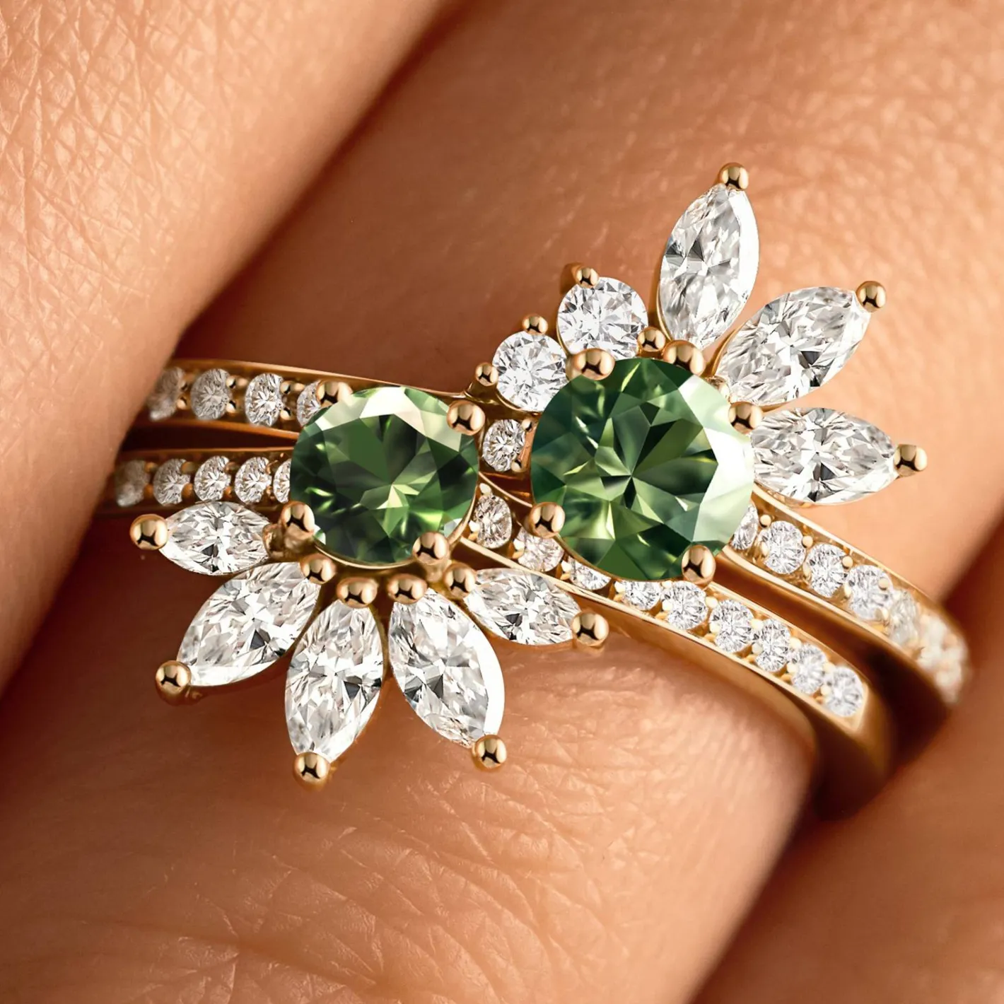 Bague Little EverBloom Pavée^GEMMYO Online