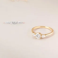 Bague Little Lady Duo de Poires^GEMMYO Online