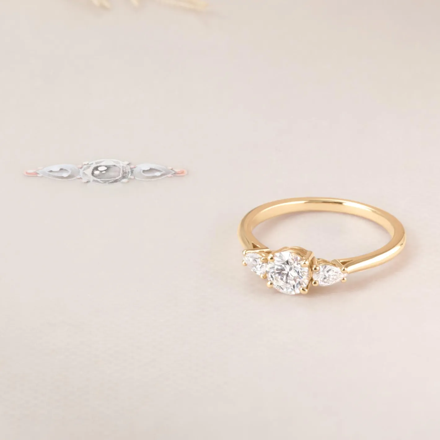 Bague Little Lady Duo de Poires^GEMMYO Online
