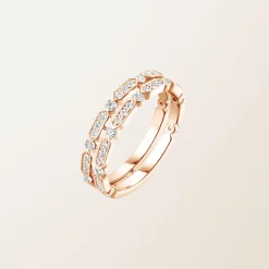 Bague MET Duo Pavée^GEMMYO Outlet