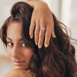 Bague PrimaRosa Alta^GEMMYO Hot