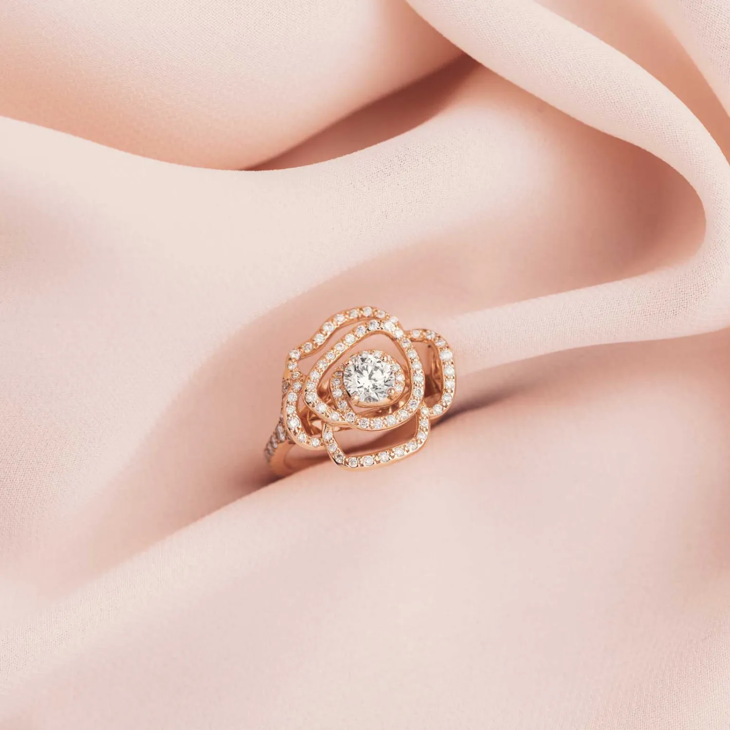 Bague PrimaRosa Alta^GEMMYO Hot