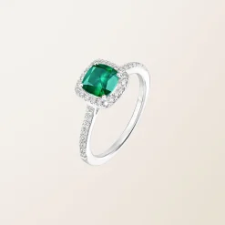 Bague Rétromantique Coussin Pavée^GEMMYO Clearance