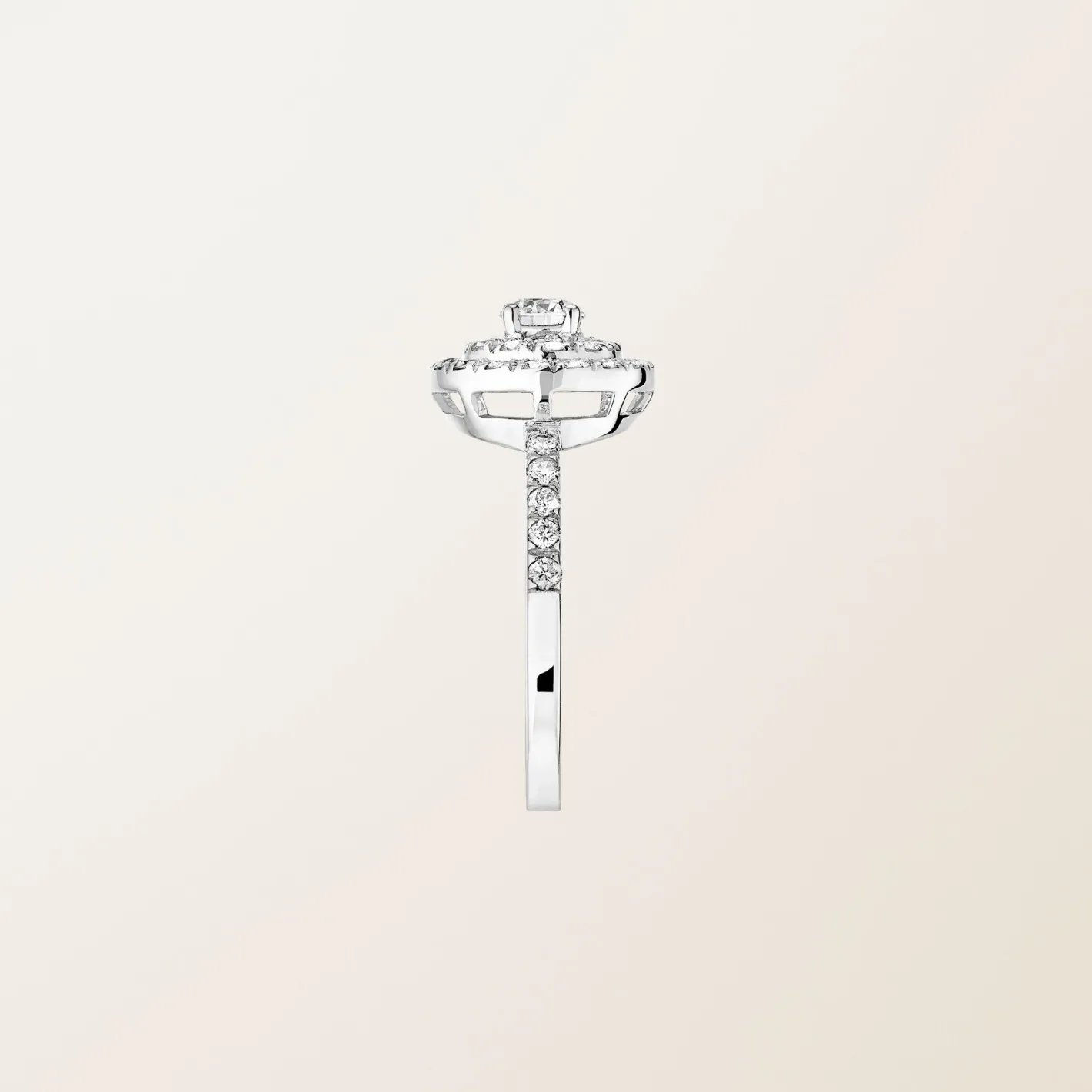 Bague Rétromantique Duo Pavée^GEMMYO Online
