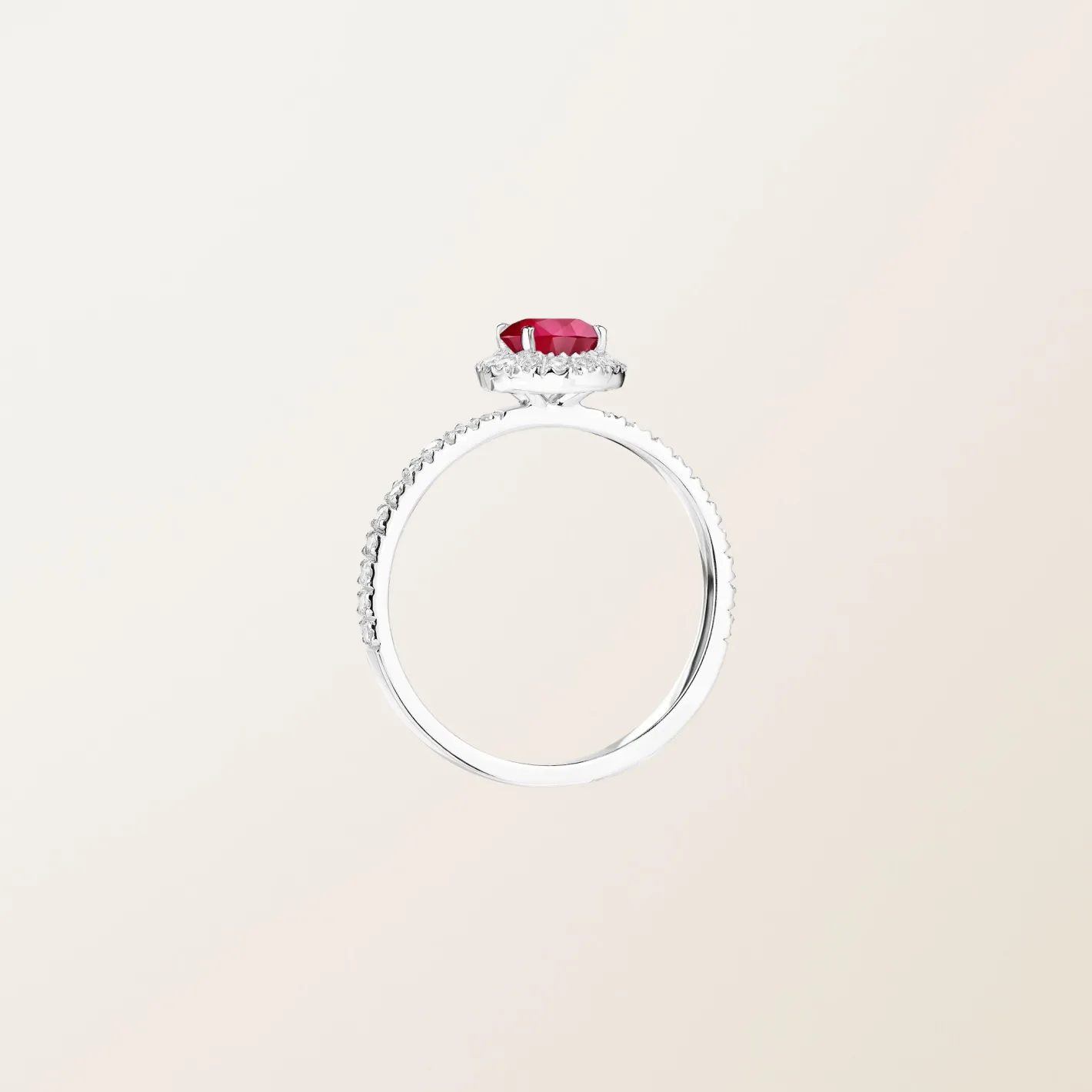 Bague Rétromantique M Pavée^GEMMYO Online