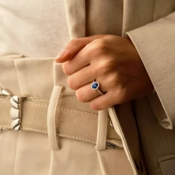 Bague Rétromantique Ovale Pavée^GEMMYO Best