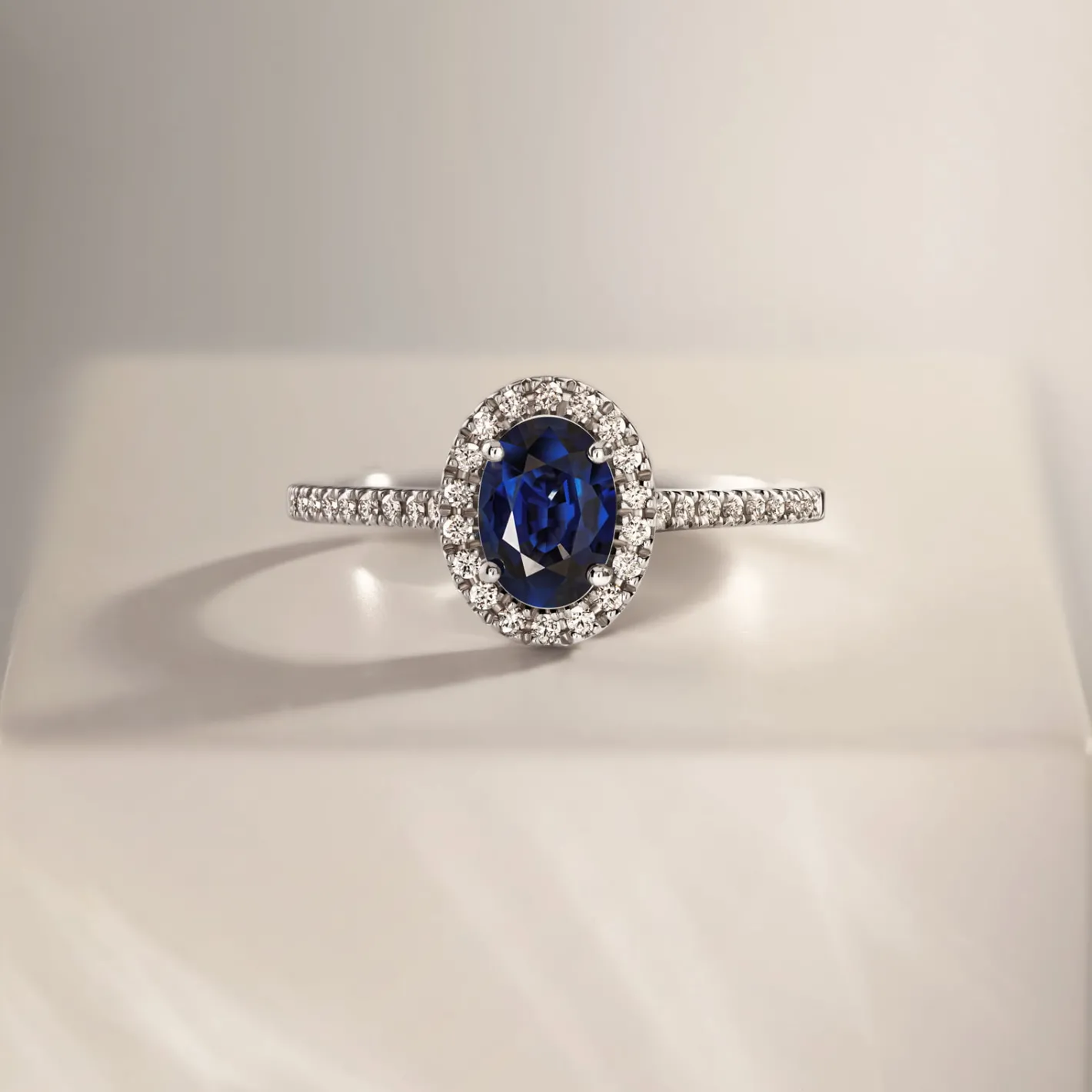 Bague Rétromantique Ovale Pavée^GEMMYO Best