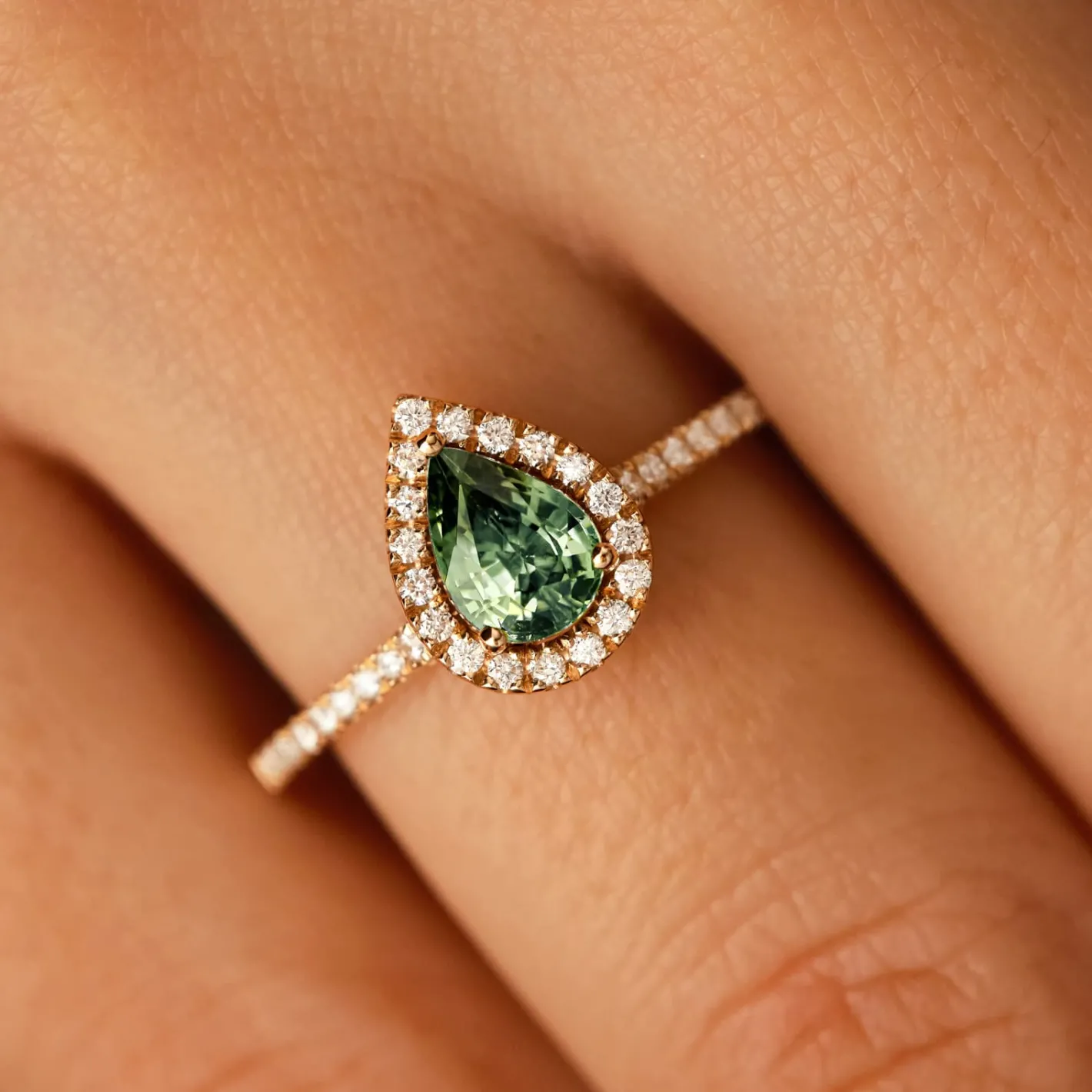 Bague Rétromantique Poire Pavée^GEMMYO Outlet