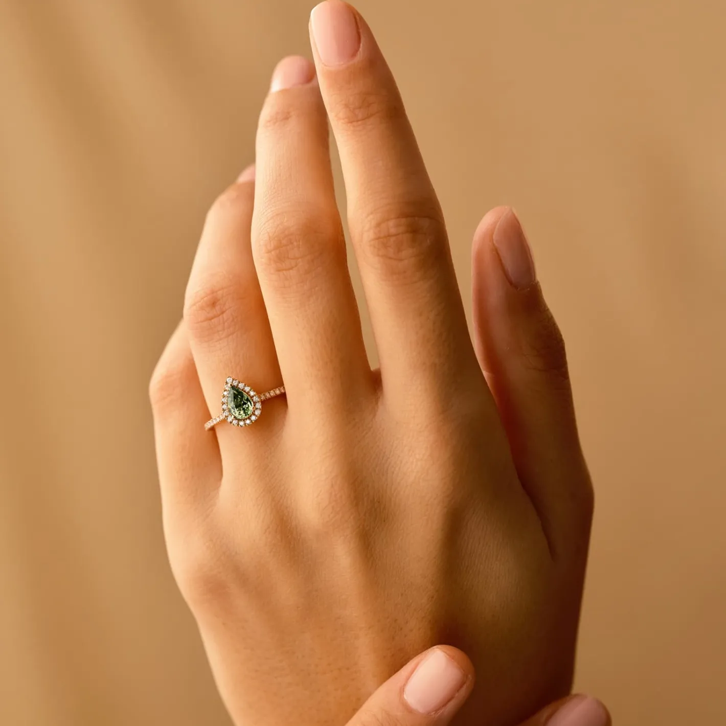 Bague Rétromantique Poire Pavée^GEMMYO Outlet