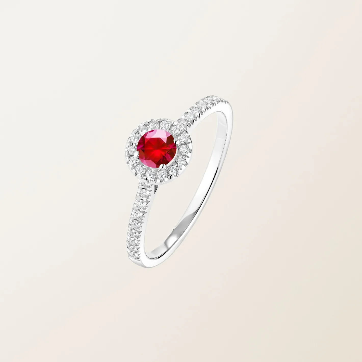Bague Rétromantique S Pavée^GEMMYO Clearance