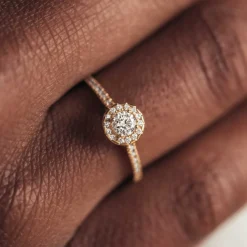 Bague Rétromantique S Pavée^GEMMYO Clearance