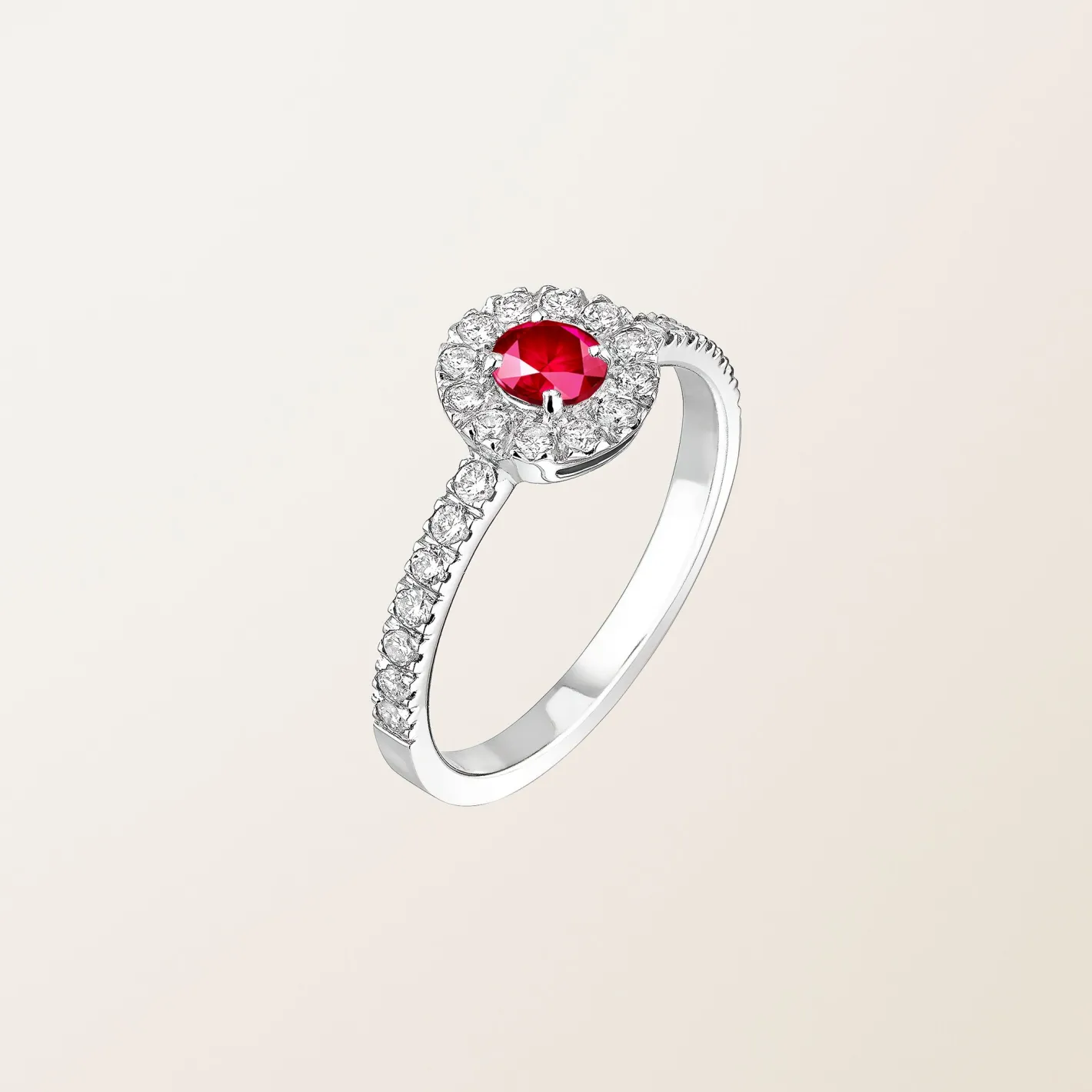 Bague Rétromantique Solo Pavée^GEMMYO Outlet