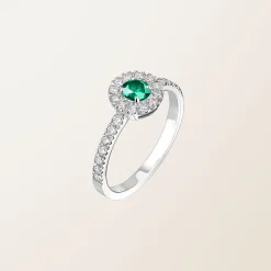 Bague Rétromantique Solo Pavée^GEMMYO Clearance