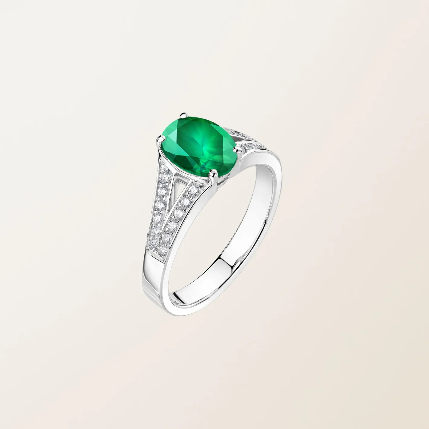 Bague Rétromantique Tiare Pavée^GEMMYO Online