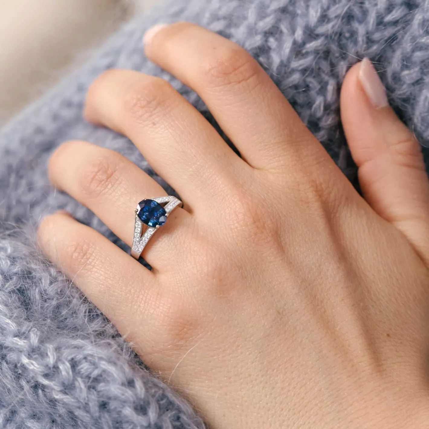Bague Rétromantique Tiare Pavée^GEMMYO Clearance