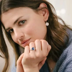 Bague Rétromantique Tiare Pavée^GEMMYO Clearance