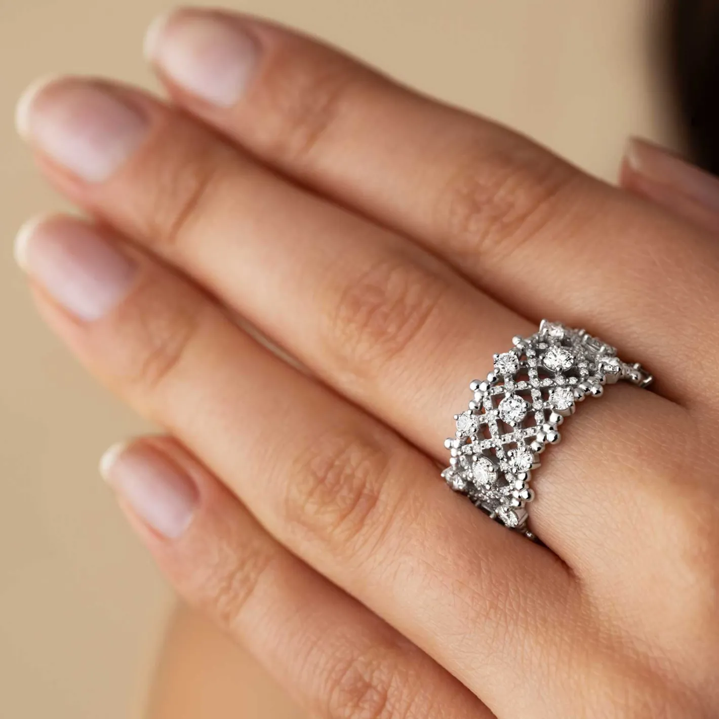 Bague RétroMilano Prima Pavée^GEMMYO Hot