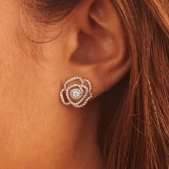 Boucles d'oreilles PrimaRosa Alta^GEMMYO Best