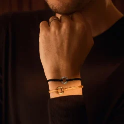 Bracelet cordon Entaille Rayons^GEMMYO New
