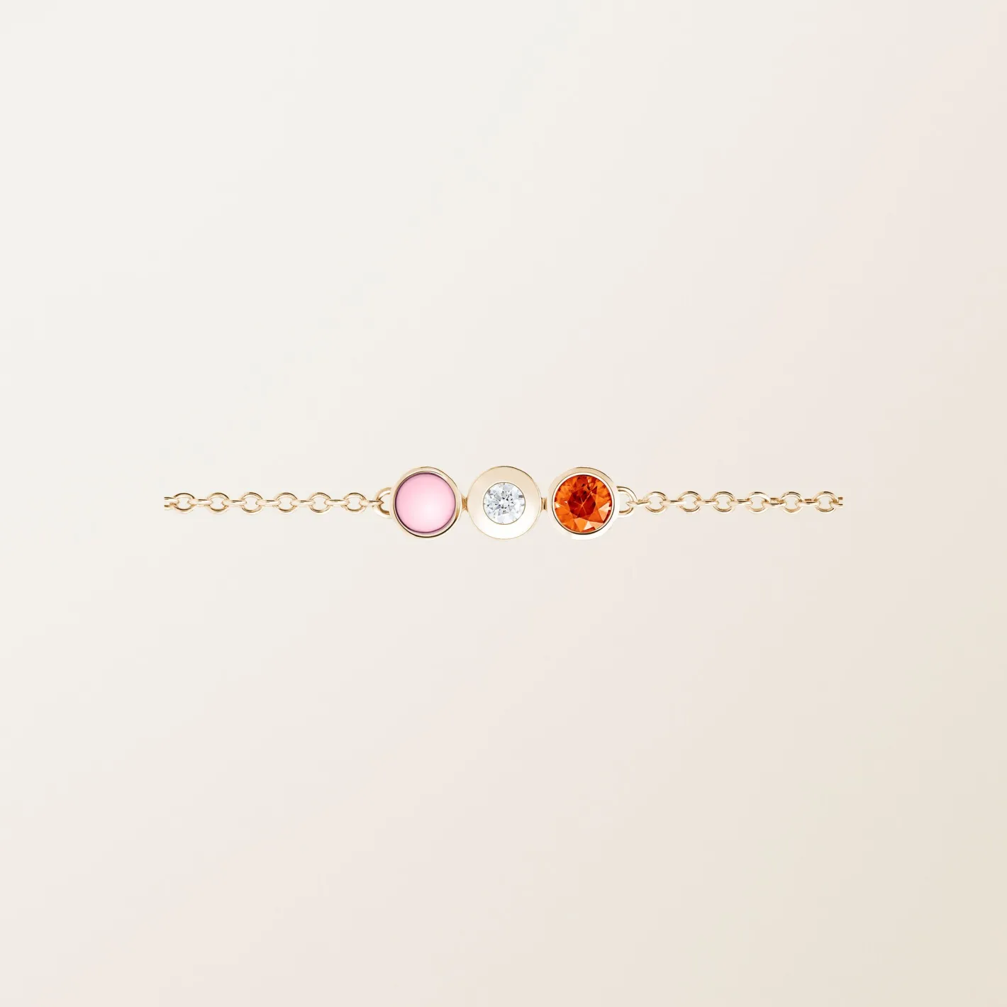 Bracelet rama Trio Rose^GEMMYO Sale