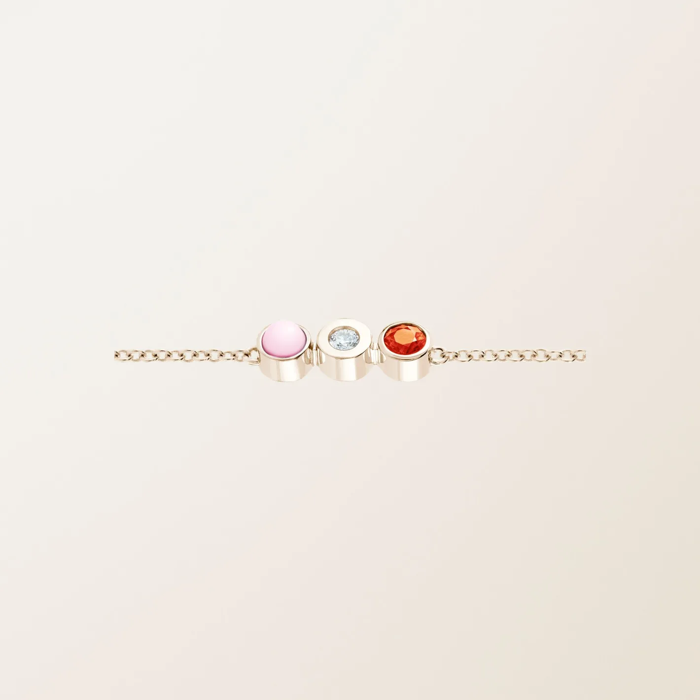 Bracelet rama Trio Rose^GEMMYO Sale