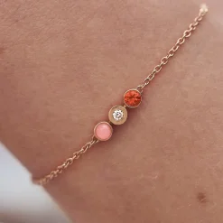 Bracelet rama Trio Rose^GEMMYO Sale