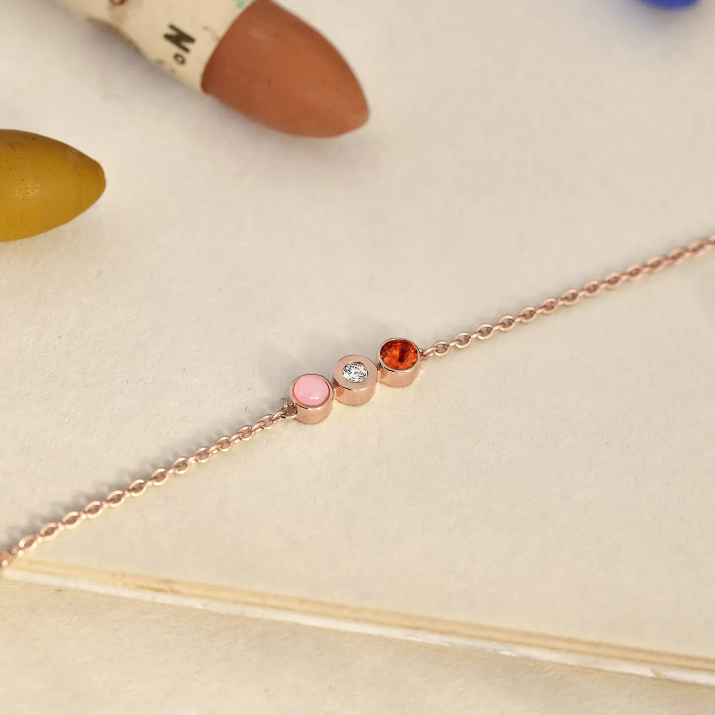 Bracelet rama Trio Rose^GEMMYO Sale